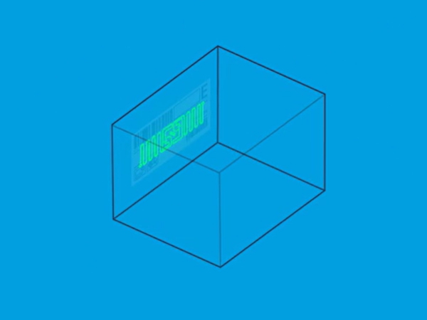 Folding carton video image