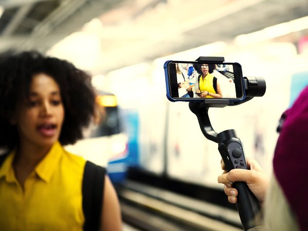 girl being video recorded