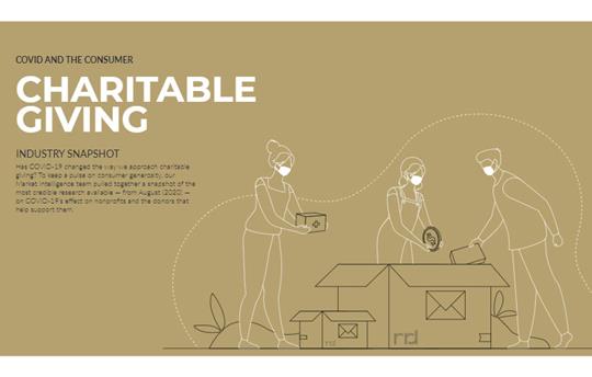 Consumer Behavior Winter Update — Charitable Giving decorative 