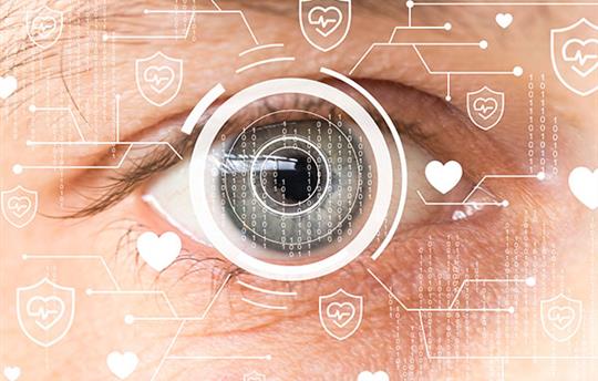 Overhead view of intersecting highways